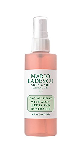 Mario Badescu Spritz Mist and Glow Facial Spray Collection Trio, Lavender, Cucumber, Rose