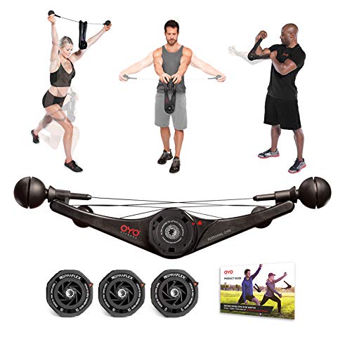 OYO Personal Gym - Full Body Portable Gym Equipment Set for Exercise at Home, Office or Travel - SpiraFlex Strength Training Fitness Technology - Used by NASA