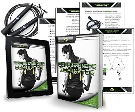 Survival and Cross Jump Rope - Boxing MMA Fitness Training - Speed Adjustable - Sold by FMS International