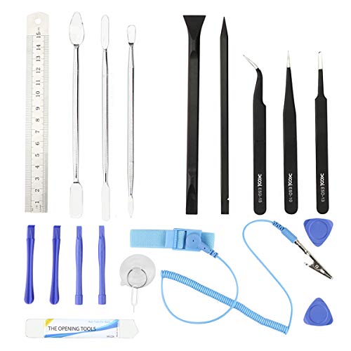 XOOL 80 in 1 Precision Set with Magnetic Driver Kit, Professional Electronics Repair Tool Kit with Portable Oxford Bag for Repair Cell Phone, iPhone, iPad, Watch, Tablet, PC, MacBook